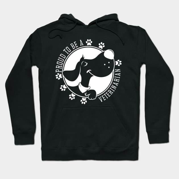 Proud To Be A Veterinarian Hoodie by Meoipp